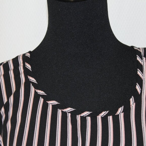 SALE Torrid Tank Multi Striped Stretch Challis Pullover Sleeveless 4, 4X, 26 EUC - Picture 4 of 11